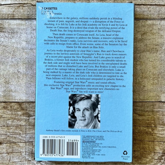 Star Wars The New Rebellion by Kristine Kathryn Rusch Audio Cassette - Picture 3 of 5